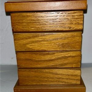 Flex Zorb Tarnish Prevention Wood Jewelry Box